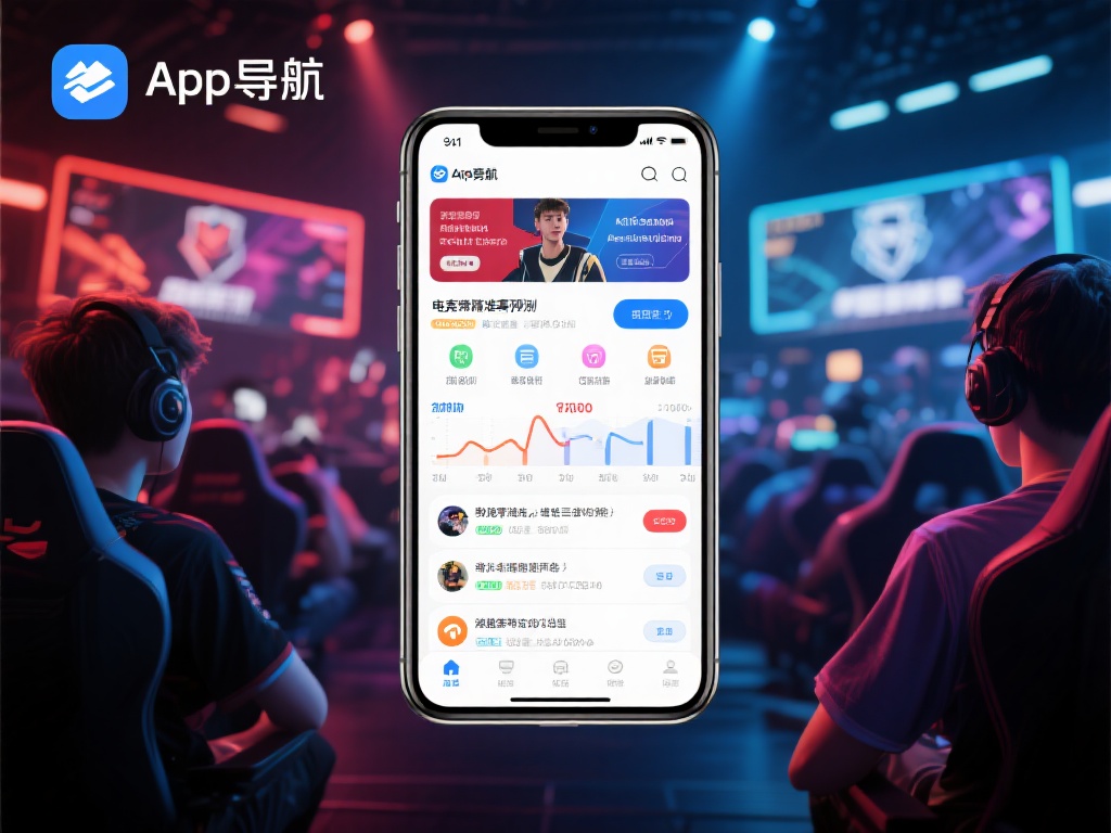 电竞竞猜导航App：精准预测赛事，实时资讯一手掌握